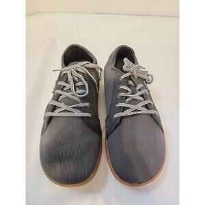 Whitin Minimalist Gray Knit Barefoot Sneaker Shoe LaceUp W81 Mens 14/EU 47 Wide